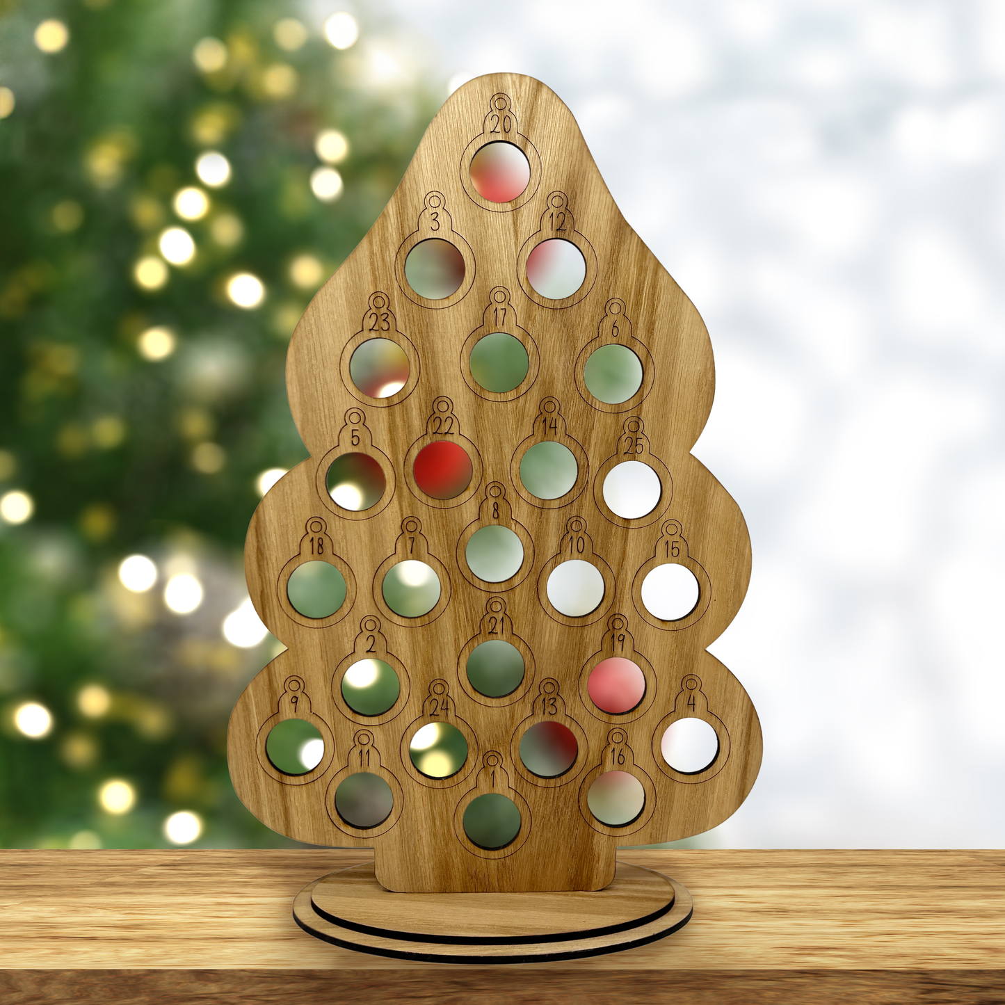 Christmas Tree Advent Calendar