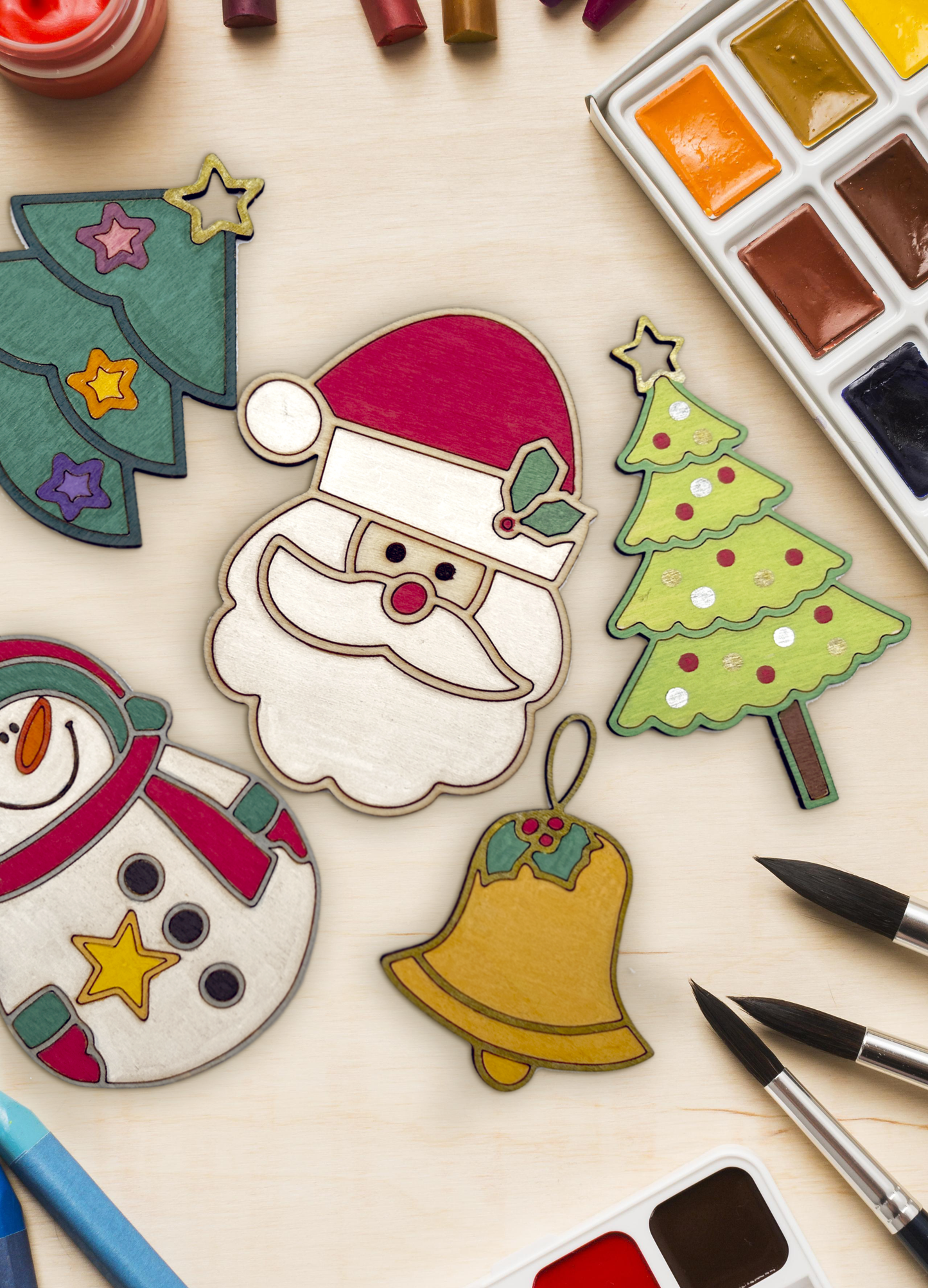 Paint Your Own Christmas Baubles - Activity Pack