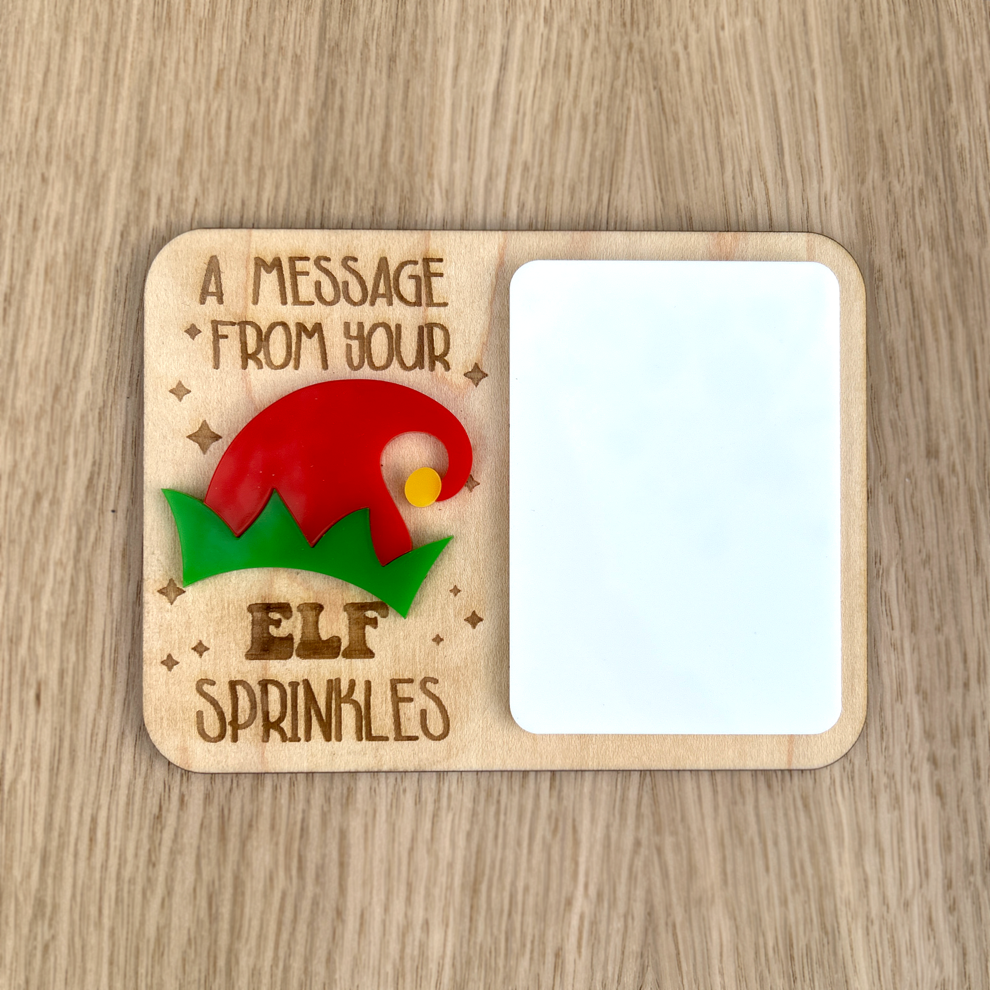 Personalised Elf Message Board