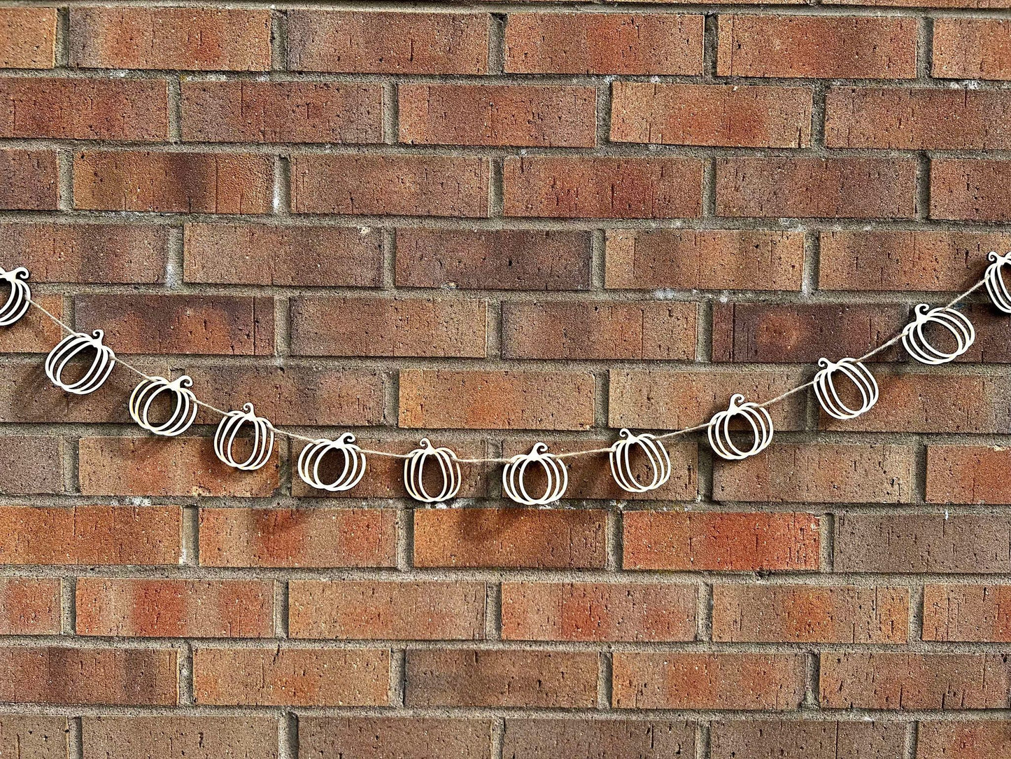 Halloween pumpkin bunting