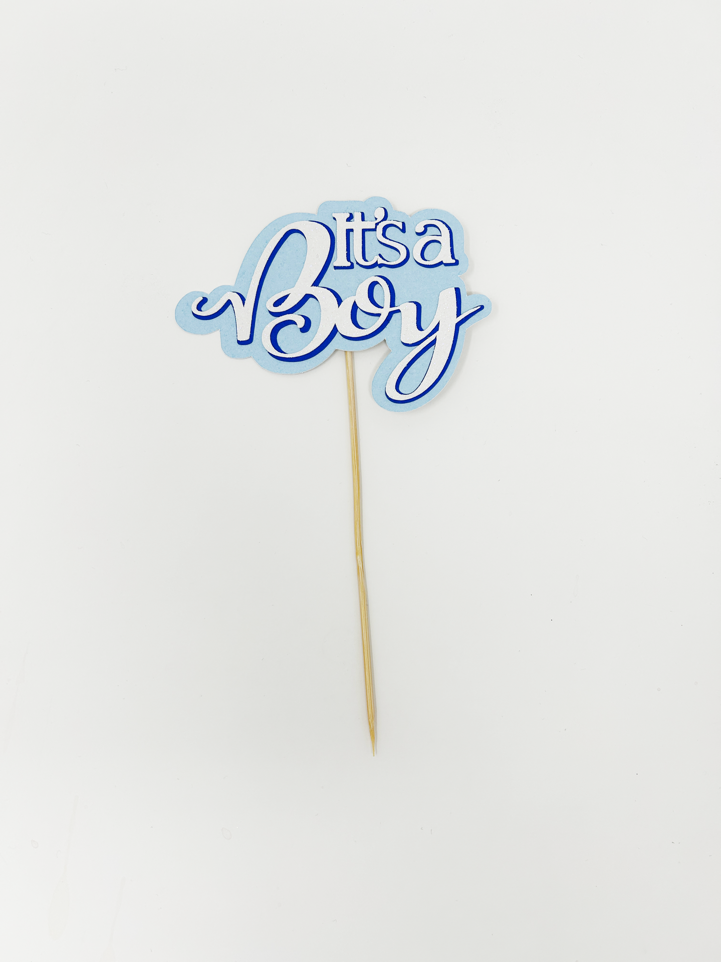 It's a Boy baby shower cake decoration