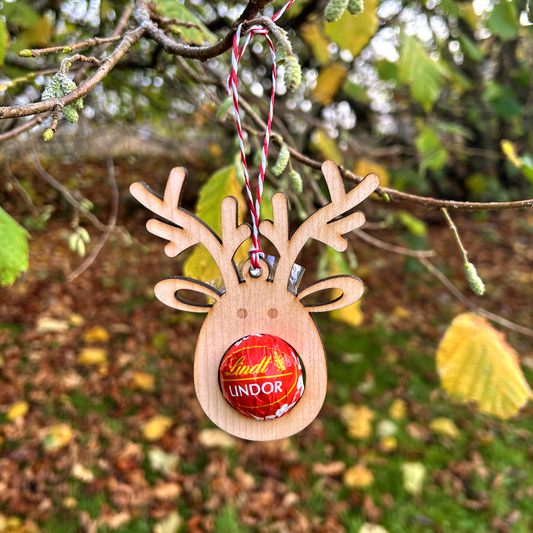 Rudolph the Rednose Reindeer Christmas Chocolate* Bauble